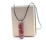 Orgonite Pendant or Keychain, Amethyst - Image 2