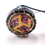 Orgonite Pendant with Antahkarana and Amethyst - Image 3