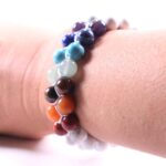 Chakra Balancing, Double Bracelet with Howlite - Image 6