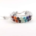 Chakra Balancing, Double Bracelet with Howlite - Image 2