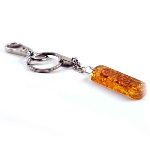 Orgonite Pendant or Keychain, Citrine - Image 8