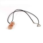 Orgonite Pendant or Keychain, Selenite - Image 4