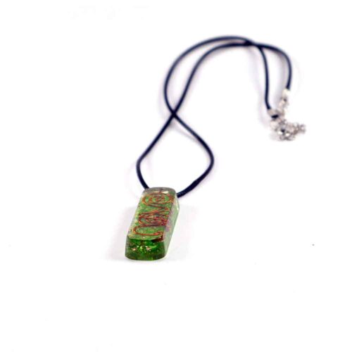 Orgonite Pendant or Keychain, Peridot (Olivine) - Image 4