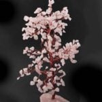 Tree of Love with Rose Quartz on a Solid Natural Stone Base - Image 4