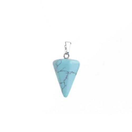 Natural Stone Pendants, Hexagonal Pyramid - Image 30