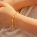 Citrine, Class A, natural stone, stretch bracelet - Image 13