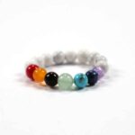 7-Chakra Balancing Ring with Howlite - Image 2