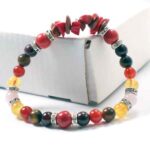 Fiery Heart, Bracelet with Natural Stones - Image 2