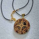Orgonite Pendant with Runic Symbols - Image 3