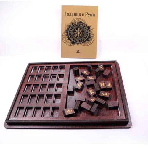 Luxury Wooden Rune Divination Set + Guide - Image 3