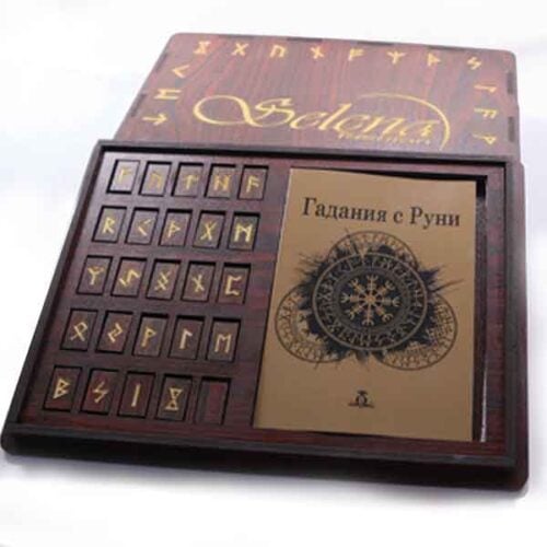 Luxury Wooden Rune Divination Set + Guide - Image 10