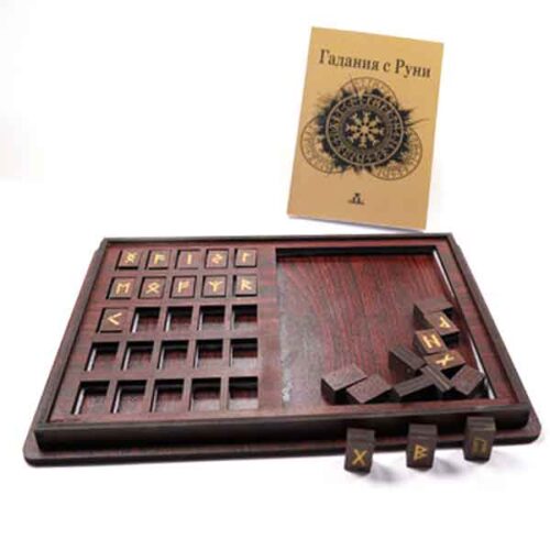 Luxury Wooden Rune Divination Set + Guide - Image 5