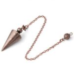 Metal conical dowsing pendulum - Image 4