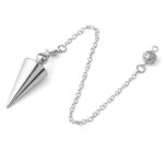 Metal conical dowsing pendulum - Image 5