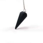 Dowsing Pendulum, Black Tourmaline, High-Quality Natural Stone