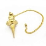 Luxury Dowsing Pendulum, Disc-Shaped, Openable, Copper - Image 12