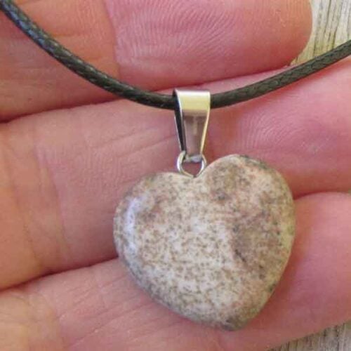 Picture Jasper, Heart Pendant - Image 3