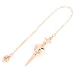 Copper spinning-top style dowsing pendulum - Image 3