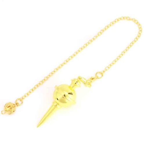 Copper spinning-top style dowsing pendulum - Image 9
