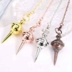 Copper spinning-top style dowsing pendulum
