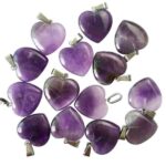Amethyst heart pendant - Image 2