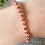 Hematite, Non-Magnetic, Rose Gold – Handmade Bracelet