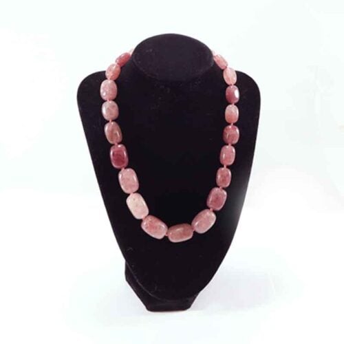 Elixir of Love – Strawberry Quartz Necklace - Image 4