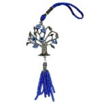 Tree of Life and Blue Eye Hanging Amulet – Triple Power for Prosperity and Protection - Image 3