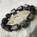 Raw Power from Nature, Black Tourmaline Bracelet - Image 3