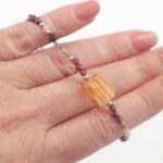 Inner Rhythm – Bracelet with Citrine, Garnet and Rutilated Quartz - Image 4