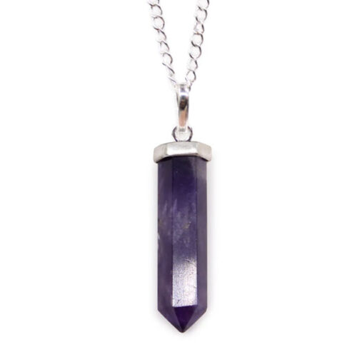 Amethyst Pendant with Classic Pointed Stone - Image 4