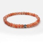Warm Light Bracelet | Premium Sunstone | Cubes - Image 2