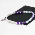 Northern Lights, Designer Bracelet with Tanzanite, Amethyst, Aquamarine and Labradorite - Image 8