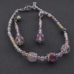 Designer Bracelet “Inner Compass” – Auralite-23, Super 7 and Sapphire