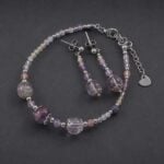 Designer Bracelet “Inner Compass” – Auralite-23, Super 7 and Sapphire - Image 5