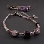 Designer Bracelet “Inner Compass” – Auralite-23, Super 7 and Sapphire - Image 3