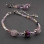 Designer Bracelet “Inner Compass” – Auralite-23, Super 7 and Sapphire - Image 11