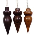 Wooden Pendulum, Various Colors and Sizes, “Black Wood”