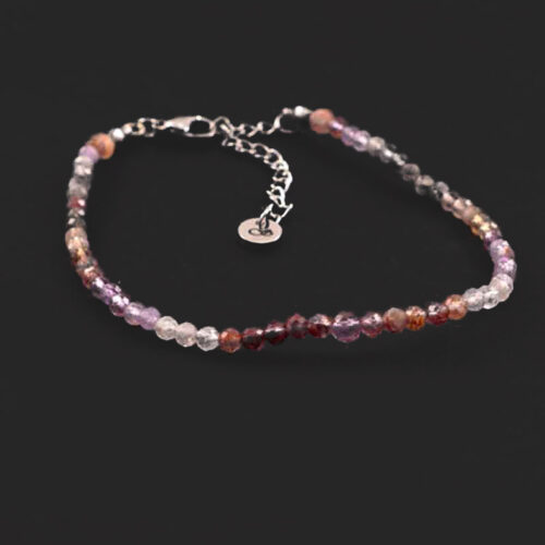 Auralite 23 Bracelet, 2.5 mm - Natural Micro-Faceted A+ Stone - Image 3