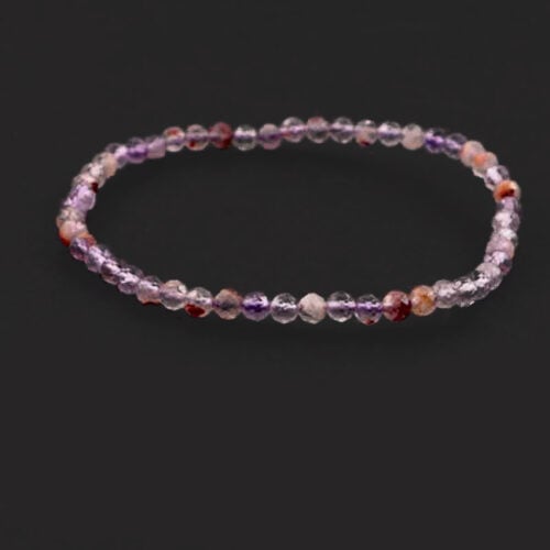 Auralite 23 Bracelet, 3.5 mm - Rare Canadian A+ Stone - Image 5