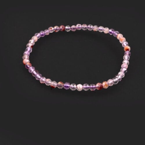 Auralite 23 Bracelet, 3.5 mm - Rare Canadian A+ Stone - Image 4
