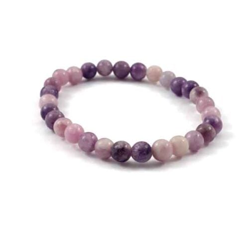 Lepidolite, handmade bracelet, natural stone, Class A - Image 5