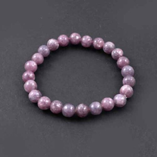 Lepidolite, handmade bracelet, natural stone, Class A - Image 7