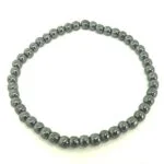 Hematite, Non-Magnetic, Silver-Tone – Handmade Bracelet - Image 4