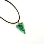 Natural Stone Pendants, Hexagonal Pyramid - Image 24