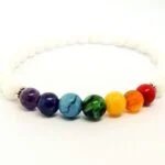 Breathing Chakras, natural stone bracelet