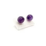 Mini Natural Stone Earrings Collection, 6 or 10 mm - Image 28