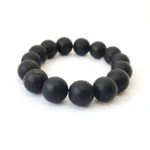 Matte Onyx, Handmade Bracelet, Various Sizes - Image 2
