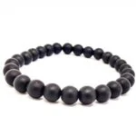Matte Onyx, Handmade Bracelet, Various Sizes - Image 12