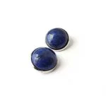 Mini Clip-On Earrings, Natural Stones - Image 15